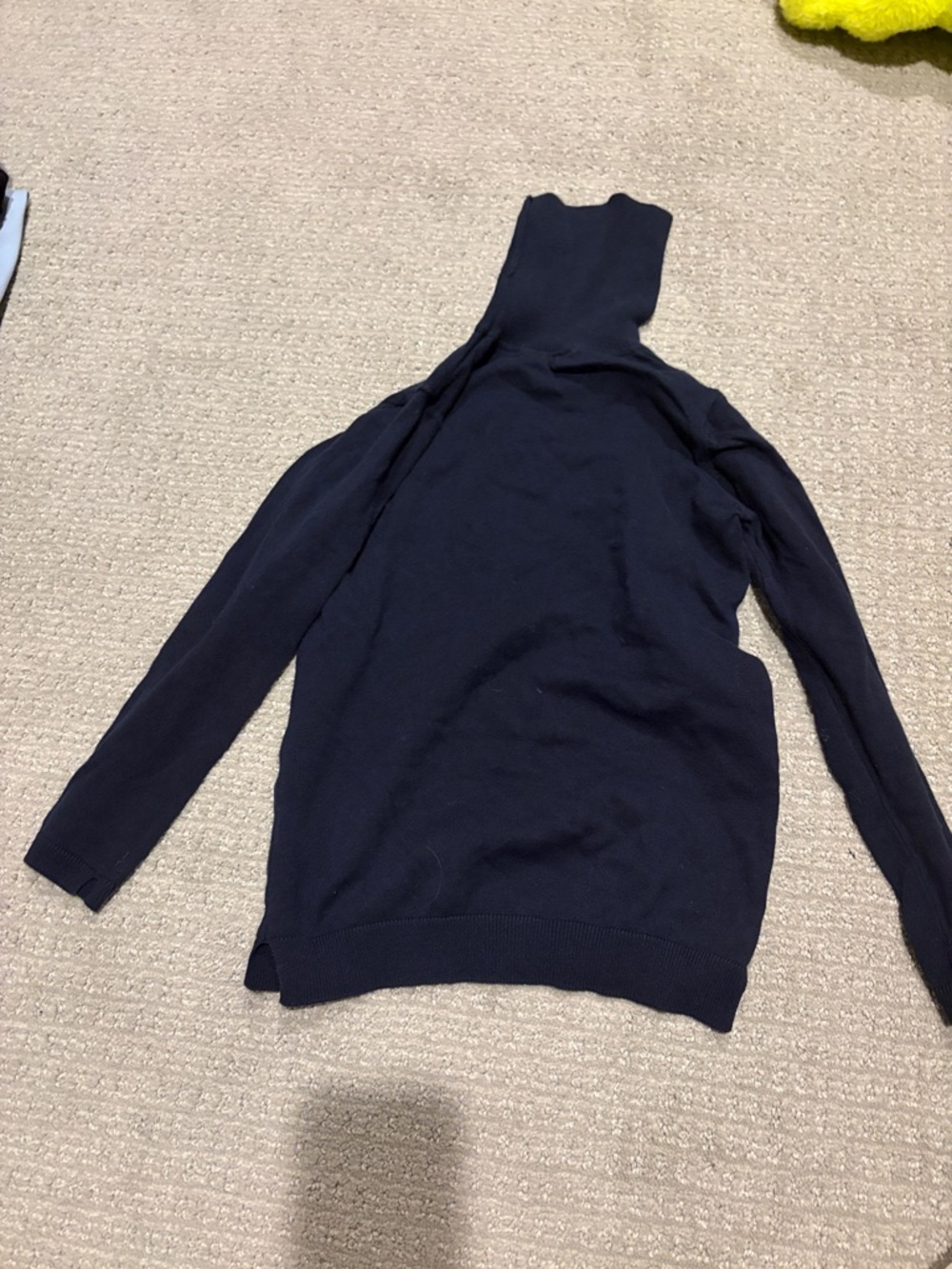 Zara Navy Blue Turtleneck Sweater